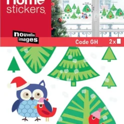 Sticker Fenêtre Forêt De Sapins Et Chouette De Noël 24 X 3 X 36 Cm 5 Sticker Fenêtre Forêt De Sapins Et Chouette De Noël 24 X 3 X 36 Cm -Vidaxl Soldes Boutique 83325 5fbf9093247ef 2