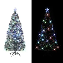 VIDAXL Arbre De Noël Artificiel Et Support/LED 150 Cm 170 Branches -Vidaxl Soldes Boutique 8718475948766 a en hd 1 5fae88ce2d1e3 2