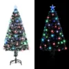 VIDAXL Arbre De Noël Artificiel Et Support/LED 120 Cm 135 Branches