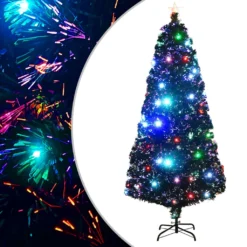 VIDAXL Arbre De Noël Artificiel Et Support/LED 180 Cm 220 Branches