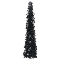 VIDAXL Sapin De Noël Artificiel Escamotable Noir 120 Cm PET 5 VIDAXL Sapin De Noël Artificiel Escamotable Noir 120 Cm PET -Vidaxl Soldes Boutique 8720286014608 a en hd 1 5fae89369667e 2
