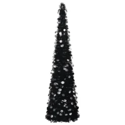 VIDAXL Sapin De Noël Artificiel Escamotable Noir 150 Cm PET 5 VIDAXL Sapin De Noël Artificiel Escamotable Noir 150 Cm PET -Vidaxl Soldes Boutique 8720286014615 a en hd 1 5fae89370a5cf 2