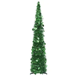 VIDAXL Sapin De Noël Artificiel Escamotable Vert 120 Cm PET