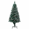 VIDAXL Sapin De Noël Avec Pommes De Pin Et Neige Blanche 180 Cm
