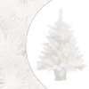 VIDAXL Sapin De Noël Artificiel Avec Un Pot Blanc 65 Cm PE