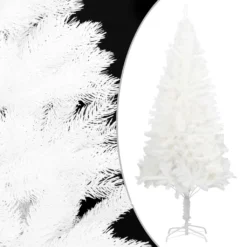 VIDAXL Sapin De Noël Artificiel Avec Support Blanc 180 Cm PE -Vidaxl Soldes Boutique 8720286014981 a en hd 1 63c13dabc5e9b 2