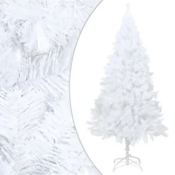 VIDAXL Arbre De Noël Artificiel Avec Branches épaisses Blanc 150cm PVC -Vidaxl Soldes Boutique 8720286015131 a en hd 1 5fae88c5008ac 2