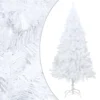 VIDAXL Arbre De Noël Artificiel Avec Branches épaisses Blanc 180cm PVC