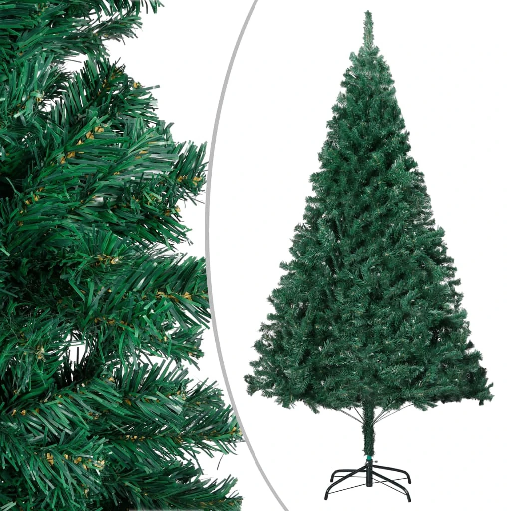 VIDAXL Arbre De Noël Artificiel Avec Branches épaisses Vert 120 Cm Pvc 2 VIDAXL Arbre De Noël Artificiel Avec Branches épaisses Vert 120 Cm Pvc – Image 2