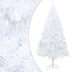 VIDAXL Arbre De Noël Artificiel Avec Branches épaisses Blanc 120cm Pvc -Vidaxl Soldes Boutique 8720286361580 a en hd 1 613a6efb9966d 2