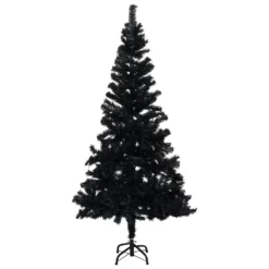 VIDAXL Sapin De Noël Artificiel Avec Support Noir 120 Cm Pvc 5 VIDAXL Sapin De Noël Artificiel Avec Support Noir 120 Cm Pvc -Vidaxl Soldes Boutique 8720286362884 a en hd 1 63a57310ab3a1 2
