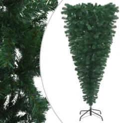 VIDAXL Sapin De Noël Artificiel Renversé Avec Support Vert 120 Cm