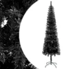 VIDAXL Sapin De Noël étroit Noir 180 Cm