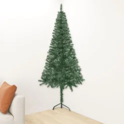 VIDAXL Sapin De Noël Artificiel D'angle Vert 150 Cm Pvc