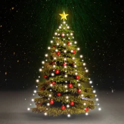 VIDAXL Guirlande Lumineuse D'arbre De Noël 180 Led Blanc Froid 180 Cm 5 VIDAXL Guirlande Lumineuse D'arbre De Noël 180 Led Blanc Froid 180 Cm -Vidaxl Soldes Boutique 8720286434499 m en hd 1 6335742ec56f1 2