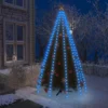 VIDAXL Guirlande Lumineuse D'arbre De Noël 250 LED Bleu 250 Cm