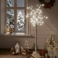 VIDAXL Sapin De Noël 140 Led Blanc Froid Saule 1,5 M Int/ext 5 VIDAXL Sapin De Noël 140 Led Blanc Froid Saule 1,5 M Int/ext -Vidaxl Soldes Boutique 8720286442913 m en hd 1 6177ffbd9d421 2
