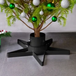 VIDAXL Support De Sapin De Noël Noir 47x47x13,5 Cm -Vidaxl Soldes Boutique 8720286454350 m en hd 1 632c712d1c32c 2