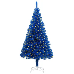 VIDAXL Sapin De Noël Artificiel Avec Led Et Support Bleu 210 Cm Pvc 5 VIDAXL Sapin De Noël Artificiel Avec Led Et Support Bleu 210 Cm Pvc -Vidaxl Soldes Boutique 8720286495117 a en hd 1 6177fe5d16fd9 2