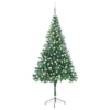 VIDAXL Arbre De Noël Artificiel Avec LED Et Boules 210 Cm 910 Branches