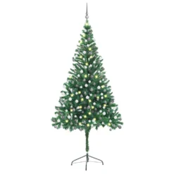 VIDAXL Arbre De Noël Artificiel Avec LED Et Boules 210 Cm 910 Branches 5 VIDAXL Arbre De Noël Artificiel Avec LED Et Boules 210 Cm 910 Branches -Vidaxl Soldes Boutique 8720286497494 a en hd 1 6176e4e45e749 2