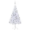 VIDAXL Arbre De Noël Artificiel Avec LED Et Boules 150 Cm 380 Branches