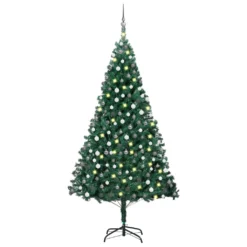 VIDAXL Arbre De Noël Artificiel Avec Led Et Boules Vert 210 Cm Pvc 5 VIDAXL Arbre De Noël Artificiel Avec Led Et Boules Vert 210 Cm Pvc -Vidaxl Soldes Boutique 8720286497968 a en hd 1 6176e52281247 2