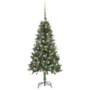 VIDAXL Arbre De Noël Artificiel Avec LED Et Boules 150 Cm