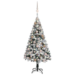 VIDAXL Arbre De Noël Artificiel Avec LED Et Boules LED Vert 120 Cm 5 VIDAXL Arbre De Noël Artificiel Avec LED Et Boules LED Vert 120 Cm -Vidaxl Soldes Boutique 8720286499535 a en hd 1 6192550770c46 2