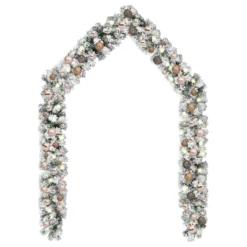 VIDAXL Guirlande De Noël Avec Led Et Boules Vert 10 M Pvc -Vidaxl Soldes Boutique 8720286499597 a en hd 1 61925577bccc1 2