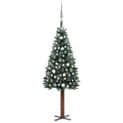 VIDAXL Sapin De Noël Mince Et LED Et Boules Vert 150 Cm 5 VIDAXL Sapin De Noël Mince Et LED Et Boules Vert 150 Cm -Vidaxl Soldes Boutique 8720286499986 a en hd 1 6176e560e16ef 2