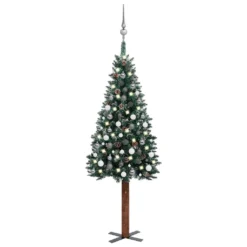 VIDAXL Sapin De Noël Mince Et LED Et Boules Vert 180 Cm 5 VIDAXL Sapin De Noël Mince Et LED Et Boules Vert 180 Cm -Vidaxl Soldes Boutique 8720286499993 a en hd 1 6176e562563a6 2