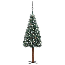 VIDAXL Sapin De Noël Mince Et LED Et Boules Vert 210 Cm 5 VIDAXL Sapin De Noël Mince Et LED Et Boules Vert 210 Cm -Vidaxl Soldes Boutique 8720286500002 a en hd 1 6176e563d44f6 2