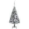 VIDAXL Arbre De Noël Artificiel Avec LED Et Boules Vert 150 Cm PVC