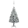 VIDAXL Arbre De Noël Artificiel Avec LED Et Boules Vert 180 Cm PVC