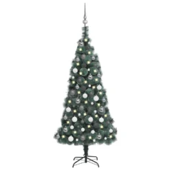 VIDAXL Arbre De Noël Artificiel Avec LED Et Boules Vert 120 Cm PVC PE 5 VIDAXL Arbre De Noël Artificiel Avec LED Et Boules Vert 120 Cm PVC PE -Vidaxl Soldes Boutique 8720286500095 a en hd 1 6176e51c6a787 2