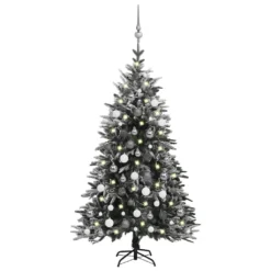 VIDAXL Sapin De Noël Artificiel Led Et Flocons De Neige 120 Cm Pvc Pe 5 VIDAXL Sapin De Noël Artificiel Led Et Flocons De Neige 120 Cm Pvc Pe -Vidaxl Soldes Boutique 8720286500149 a en hd 1 6176e6a31aa88 2