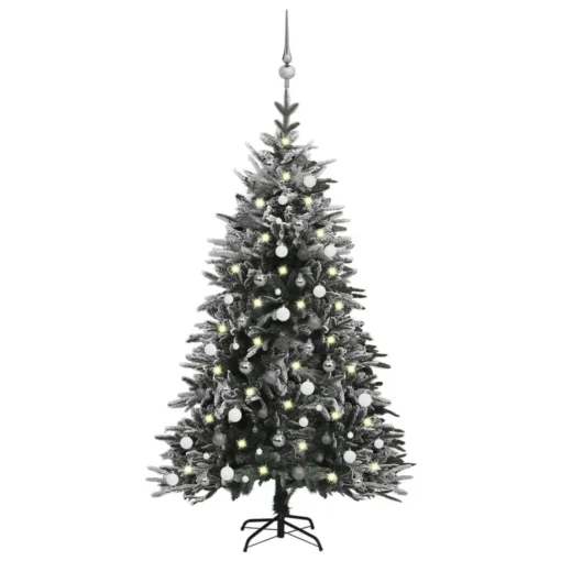 VIDAXL Sapin De Noël Artificiel Led Et Flocons De Neige 180 Cm Pvc Pe 6 VIDAXL Sapin De Noël Artificiel Led Et Flocons De Neige 180 Cm Pvc Pe -Vidaxl Soldes Boutique 8720286500163 a en hd 1 63f74b859d08e