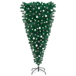VIDAXL Arbre De Noël Artificiel Renversé Avec LED Et Boules 150 Cm 5 VIDAXL Arbre De Noël Artificiel Renversé Avec LED Et Boules 150 Cm -Vidaxl Soldes Boutique 8720286501849 a en hd 1 6176e54355658 2