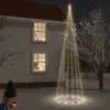 VIDAXL Arbre De Noël Cône 1134 Led Colorées 230x800 Cm