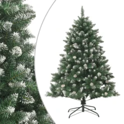 VIDAXL Sapin De Noël Artificiel Avec Support 150 Cm Pvc 5 VIDAXL Sapin De Noël Artificiel Avec Support 150 Cm Pvc -Vidaxl Soldes Boutique 8720287068242 a en hd 1 6335734436d26 2
