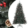 VIDAXL Sapin De Noël Artificiel Avec Support Vert 150 Cm Pvc