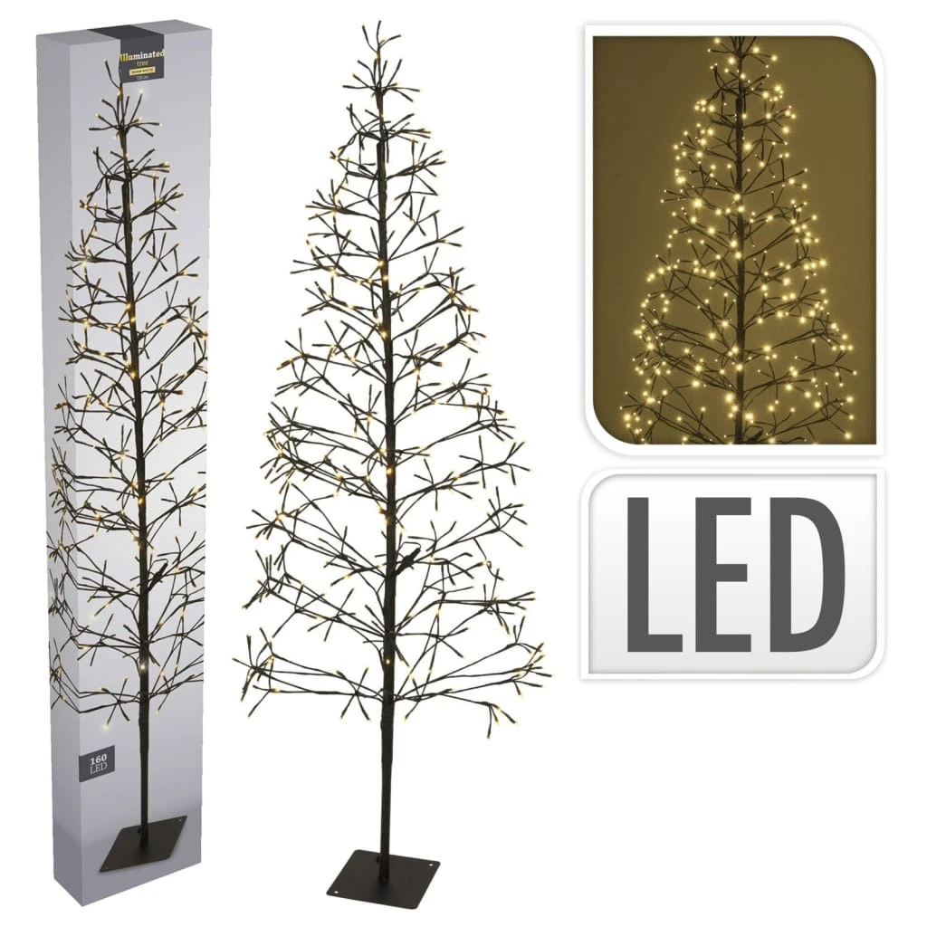 Sapin De Noël Avec 160 Led 120 Cm 3 Sapin De Noël Avec 160 Led 120 Cm – Image 3