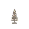 Arbre En Rotin Micro-led Edm - Esprit De Noël - Effet Givre - 50 Cm - 72217