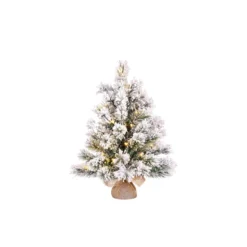 Petit Sapin De Noël à Led Edm - Effet Givre - 60 Cm - 71594